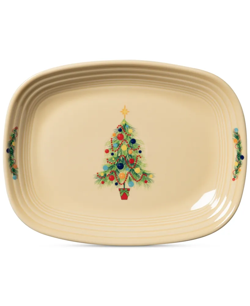 Fiesta Christmas Tree Rectangular Platter