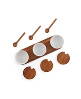 Duets Triple Condiment Server Set, 10 Piece