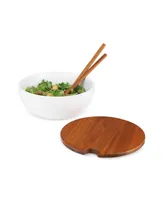 Duets Salad Bowl with Lid Servers Set, 3 Piece