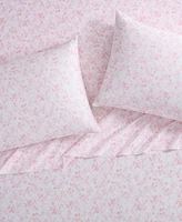 Laura Ashley 300 Thread Count Cotton Sateen -Pc. Sheet Set