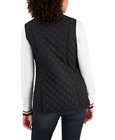 Tommy Hilfiger Women's Quilted Zip Front Vest