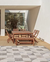 Kas Calla 5'3" x 7' Outdoor Area Rug