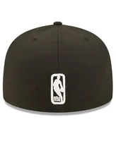 Men's New Era Black, White New York Knicks 2022 Nba Draft 59FIFTY Fitted Hat
