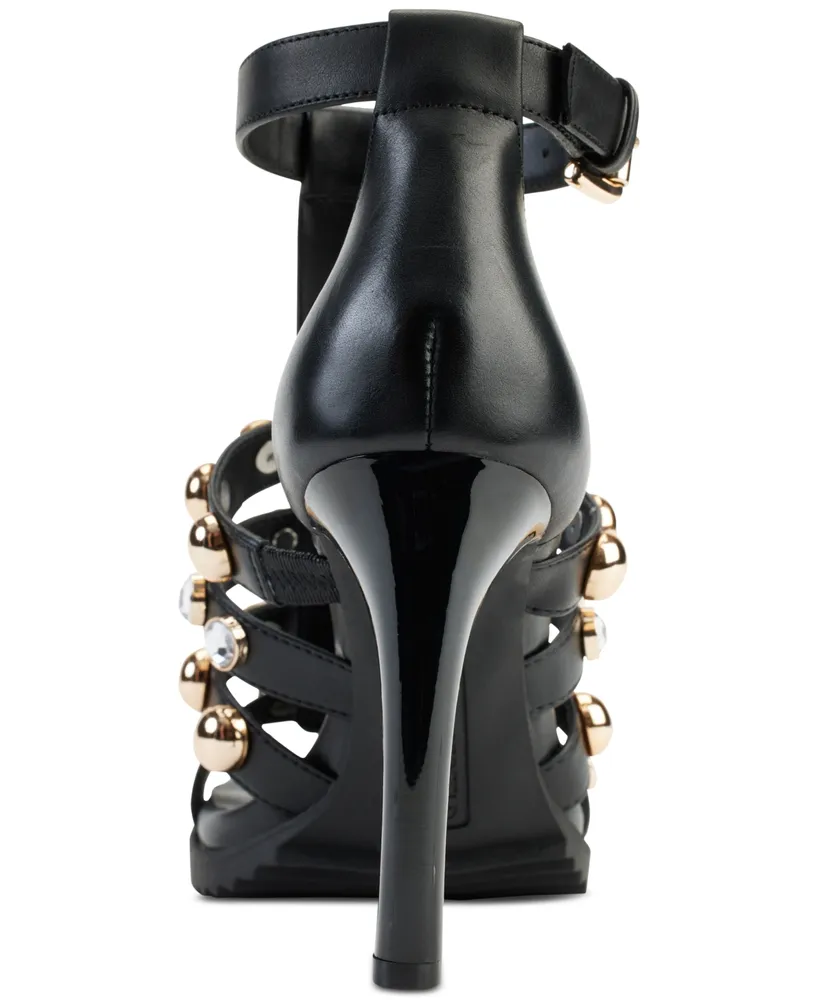 Karl Lagerfeld Paris Women's Brexton Dress Sandals