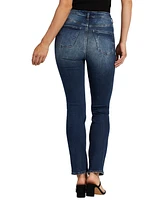 Silver Jeans Co. Women's Infinite Fit High Rise Straight Leg Stretchy