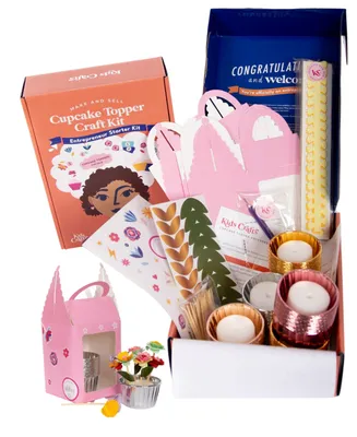 Kids Crafts Entrepreneur Business in a Box Cupcake Craft Kit