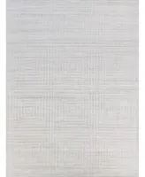 Exquisite Rugs Castelli ER3979 8' x 10' Area Rug - Silver