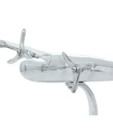 Traditional Plane Sculpture, 9" x 12" - Silver