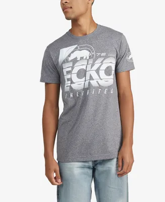 Ecko Unltd Men's Mighty Magnitude Marled T-shirt