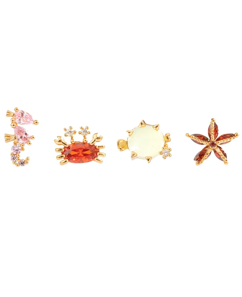 Girls Crew Under The Sea Stud Earring Set