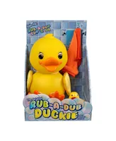 Rub A Dub 3 Piece Duckie Set, 9"