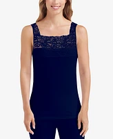 Cuddl Duds SofTech Stretch Lace Detail Cami