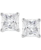 Grown With Love Igi Certified Lab Grown Diamond Princess Stud Earrings (2 ct. t.w.) in 14k White Gold