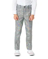 OppoSuits Toddler and Little Boys Metallic Disco Ball Party Suit, 3-Piece Set