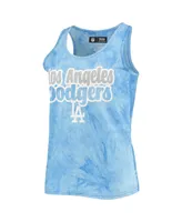 Women's Concepts Sport Royal Los Angeles Dodgers Billboard Racerback Tank Top and Shorts Set