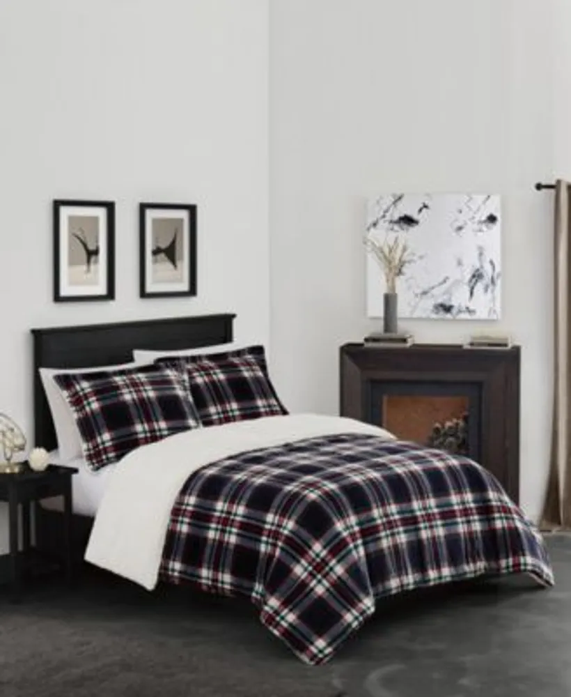 London Fog Plaid Comforter Set Collection