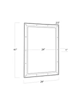 Plaza Beveled Mirror, Quick Ship