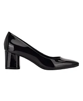 Calvin Klein Women's Alanta Block Heel Dress Pumps