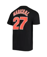 Men's Nike Juan Marichal Black San Francisco Giants Name & Number T-shirt