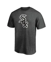 Men's Fanatics Charcoal Chicago White Sox Official Logo T-shirt