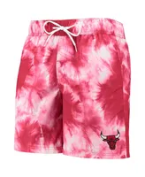 Men's G-iii Sports by Carl Banks Red Chicago Bulls Splash Volley Swim Shorts