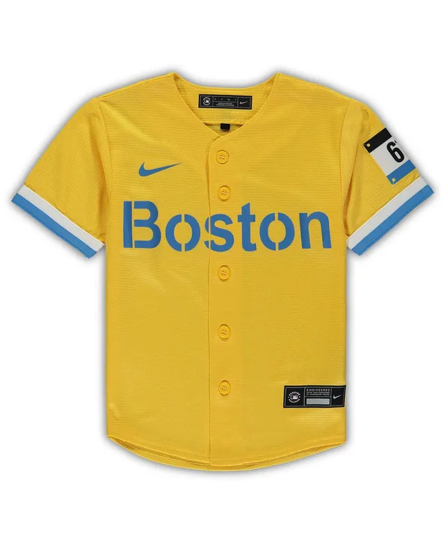 Infant Nike Gold Boston Red Sox 2021 MLB City Connect Replica Jersey