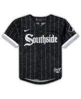 Toddler Boys and Girls Nike Tim Anderson Black Chicago White Sox City Connect Replica Player Jersey