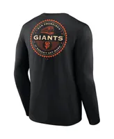 Men's Fanatics Black San Francisco Giants It Doesn'T Get More Hometown Collection Long Sleeve T-shirt