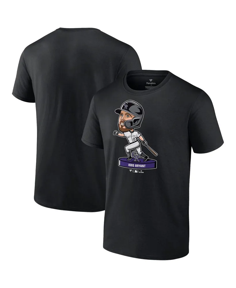 Youth Nike Kris Bryant Black Colorado Rockies Player Name & Number T-Shirt