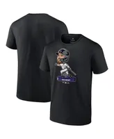 Men's Nike Kris Bryant Black Colorado Rockies Bobblehead T-shirt