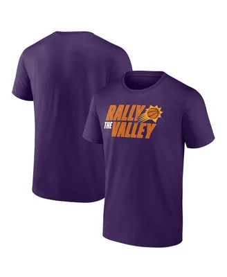 Men's Fanatics Purple Phoenix Suns Hometown Collection Rally The Valley T-shirt