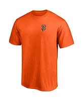 Men's Fanatics Orange San Francisco Giants Number One Dad Team T-shirt