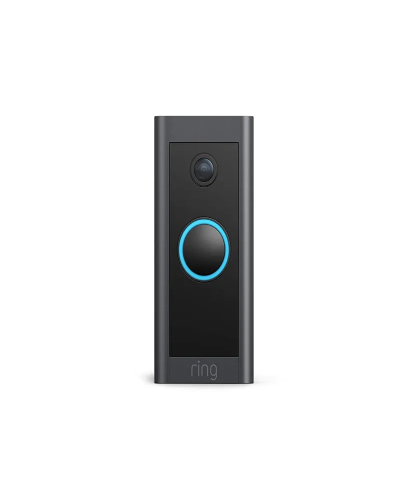 Video Doorbell Wired Black