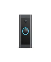 Video Doorbell Wired Black