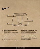 Nike Big Boys 3 Pk. Essential Dri-fit Boxer Briefs