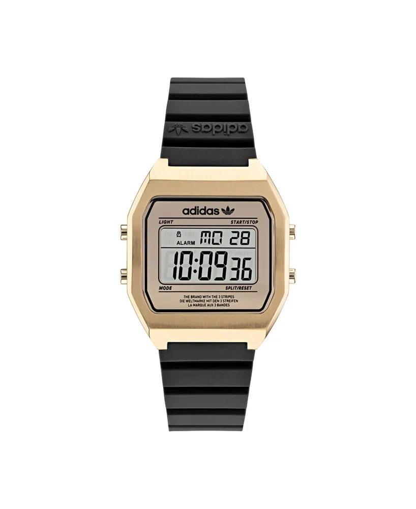 adidas Unisex Digital Two Resin Strap Watch 36mm