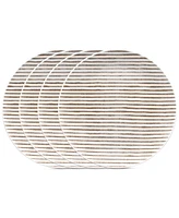 Noritake Hammock Stripes Coupe Salad Plates, Set of 4