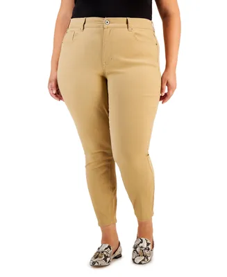 Celebrity Pink Trendy Plus Size High Rise Skinny Jeans