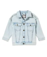 Cotton On Little Boys Oversized Fit Classic Denim Jacket