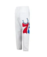 Men's After School Special White Philadelphia 76ers Sweatpants