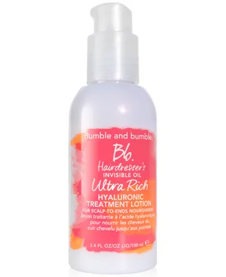 Bumble and Bumble Hairdresser's Invisible Oil Ultra Rich Hyaluronic Treatment Lotion, 3.4 oz.