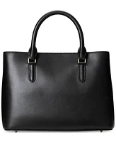 Leather Small Marcy Satchel