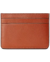 Women's Full-Grain Leather Small Slim Card Case