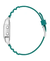 adidas Unisex Digital Two Green Resin Strap Watch 36mm