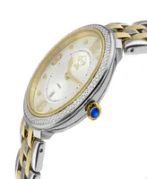 Gevril Women's Verona Swiss Quartz Tow-Tone Stainless Steel Bracelet Watch 37mm