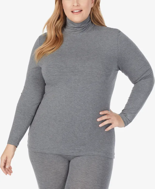 Cuddl Duds Plus Softwear with Stretch High-Waist Leggings