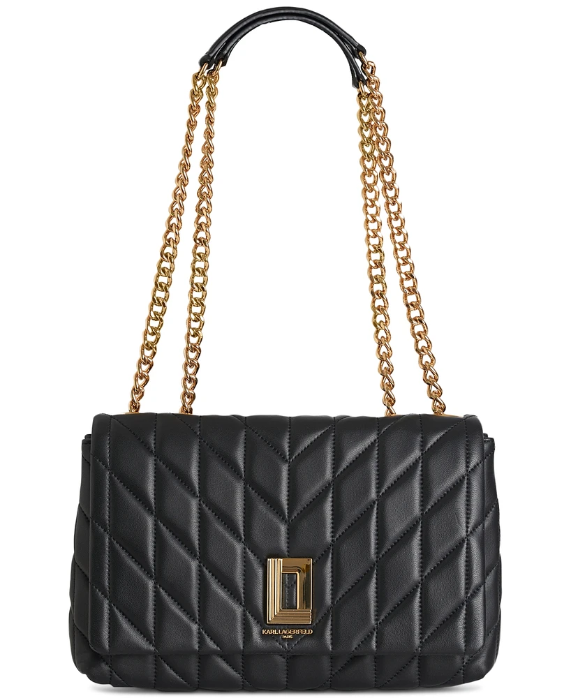 Karl Lagerfeld Paris Lafayette Medium Shoulder Bag