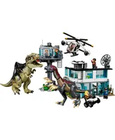 Lego Jurassic World Giganotosaurus Therizinosaurus Attack 76949 Minifigure Toy Building Set