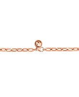 Effy Men's Link 22" Chain Necklace in 14k Rose Gold-Plated Sterling Silver