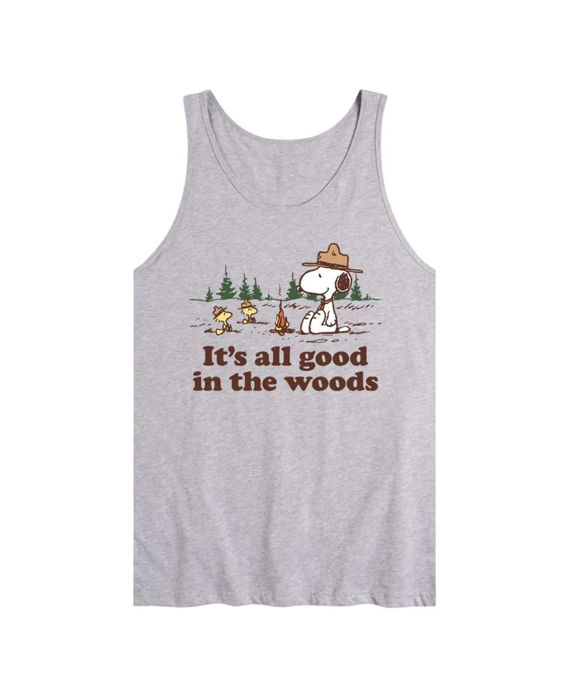 Men's Peanuts All Good The Woods Tank